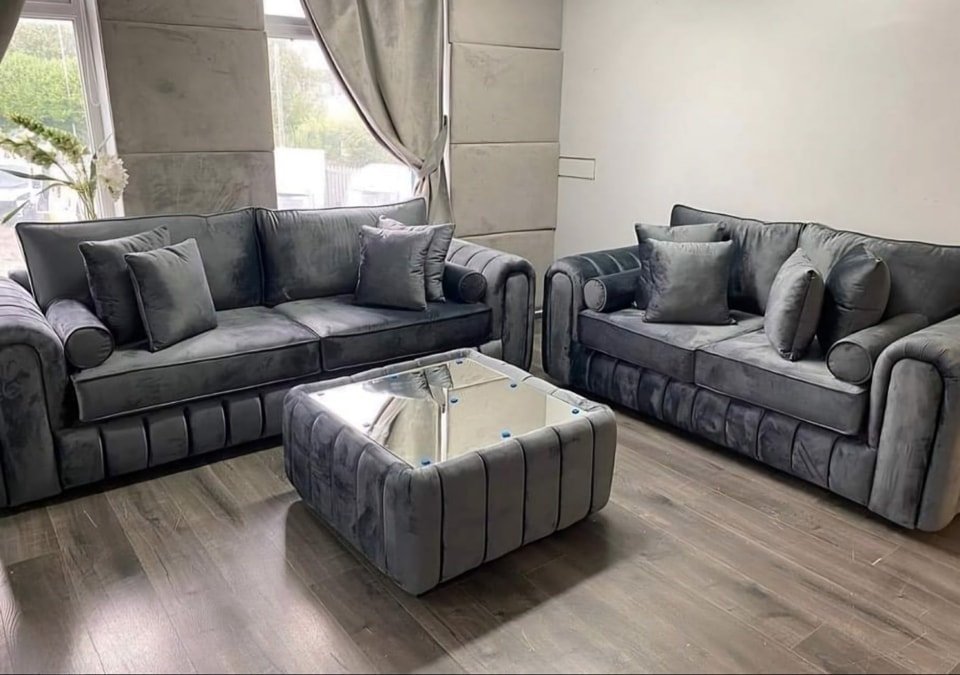 Lily 3+2 Sofa Set with Coffee Table