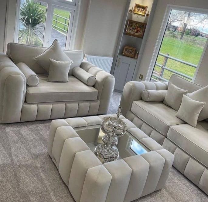 Lily 3+2 Sofa with Coffee Table